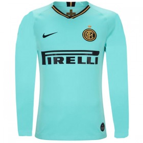 Koszulka Inter Mediolan Wyjazdowe Stroje Piłkarskie 2019/20 Długi Rękaw